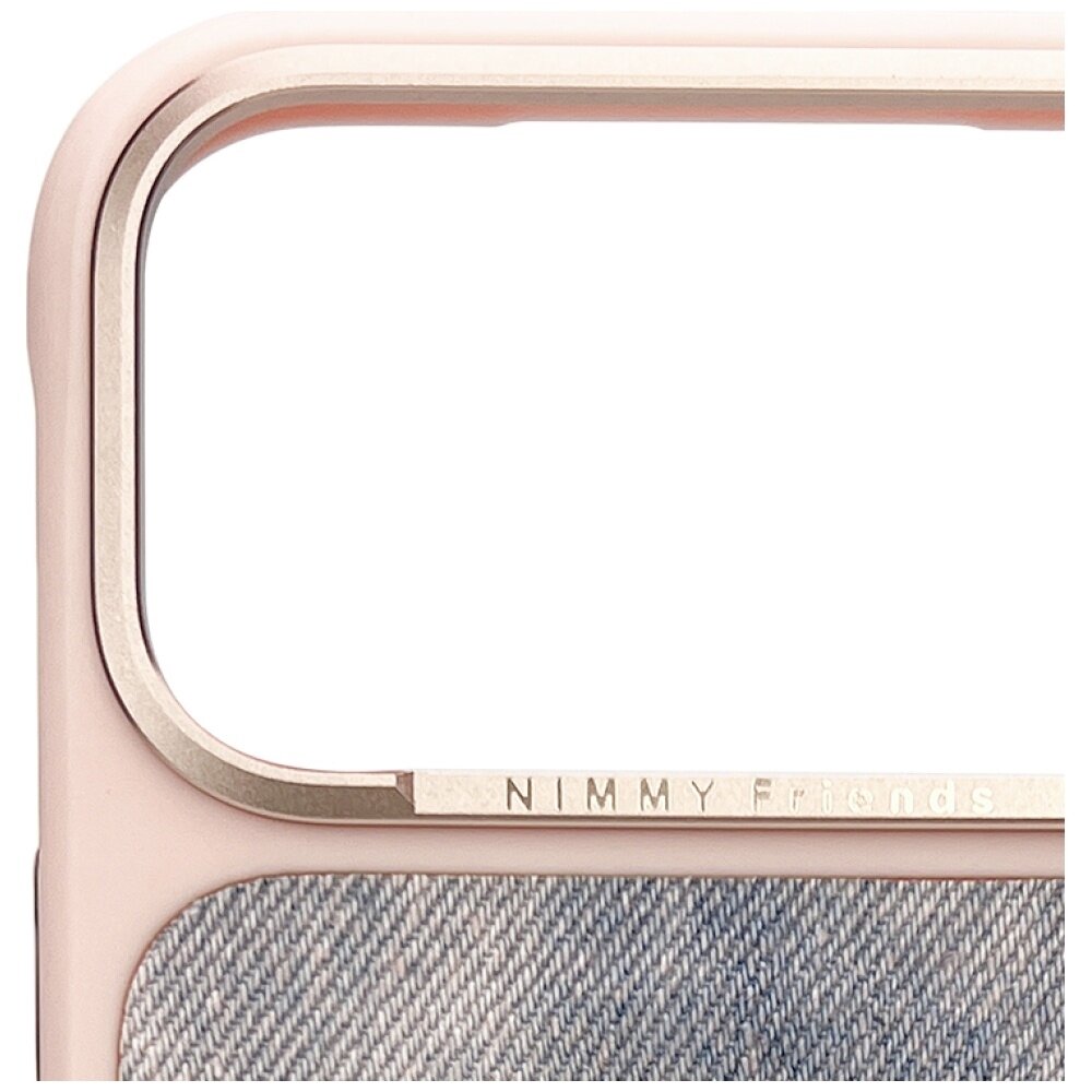 iPhone 17 Pro Nimmy Gentle Pets Series Dog MagSafe dėklas – rožinis 3