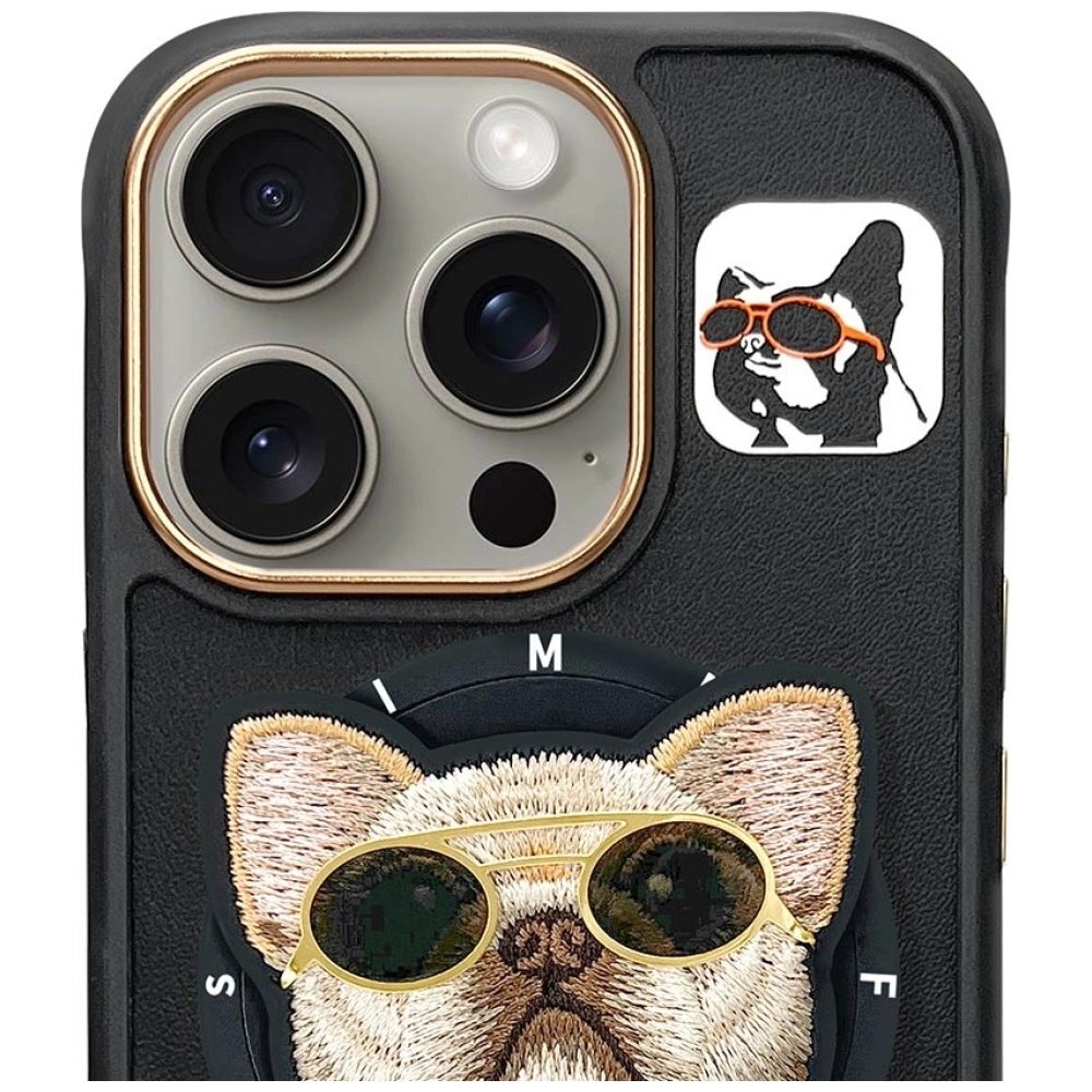 iPhone 16 Pro Max Nimmy Glasses Cool dėklas su MagSafe – juodas 1 iPhone 16 Pro Max Nimmy Glasses Cool dėklas su MagSafe – juodas 1
