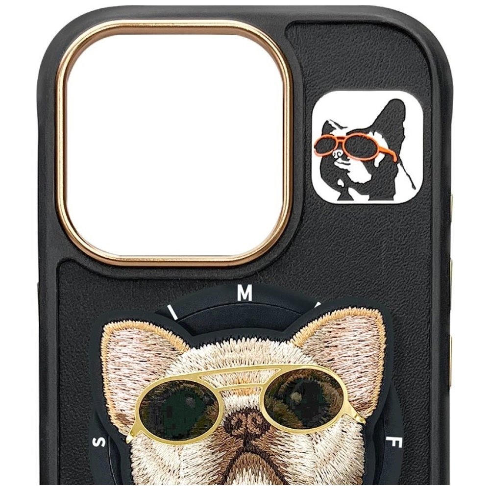 iPhone 16 Pro Max Nimmy Glasses Cool dėklas su MagSafe – juodas 6 iPhone 16 Pro Max Nimmy Glasses Cool dėklas su MagSafe – juodas 6