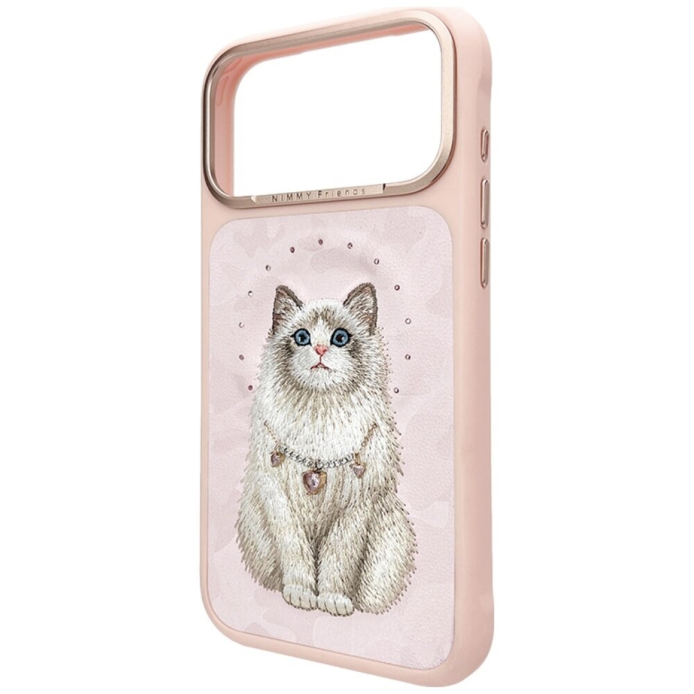 iPhone 17 Pro Max Nimmy Lucky Fashion Cat MagSafe dėklas – rožinis 1 iPhone 17 Pro Max Nimmy Lucky Fashion Cat MagSafe dėklas – rožinis 1