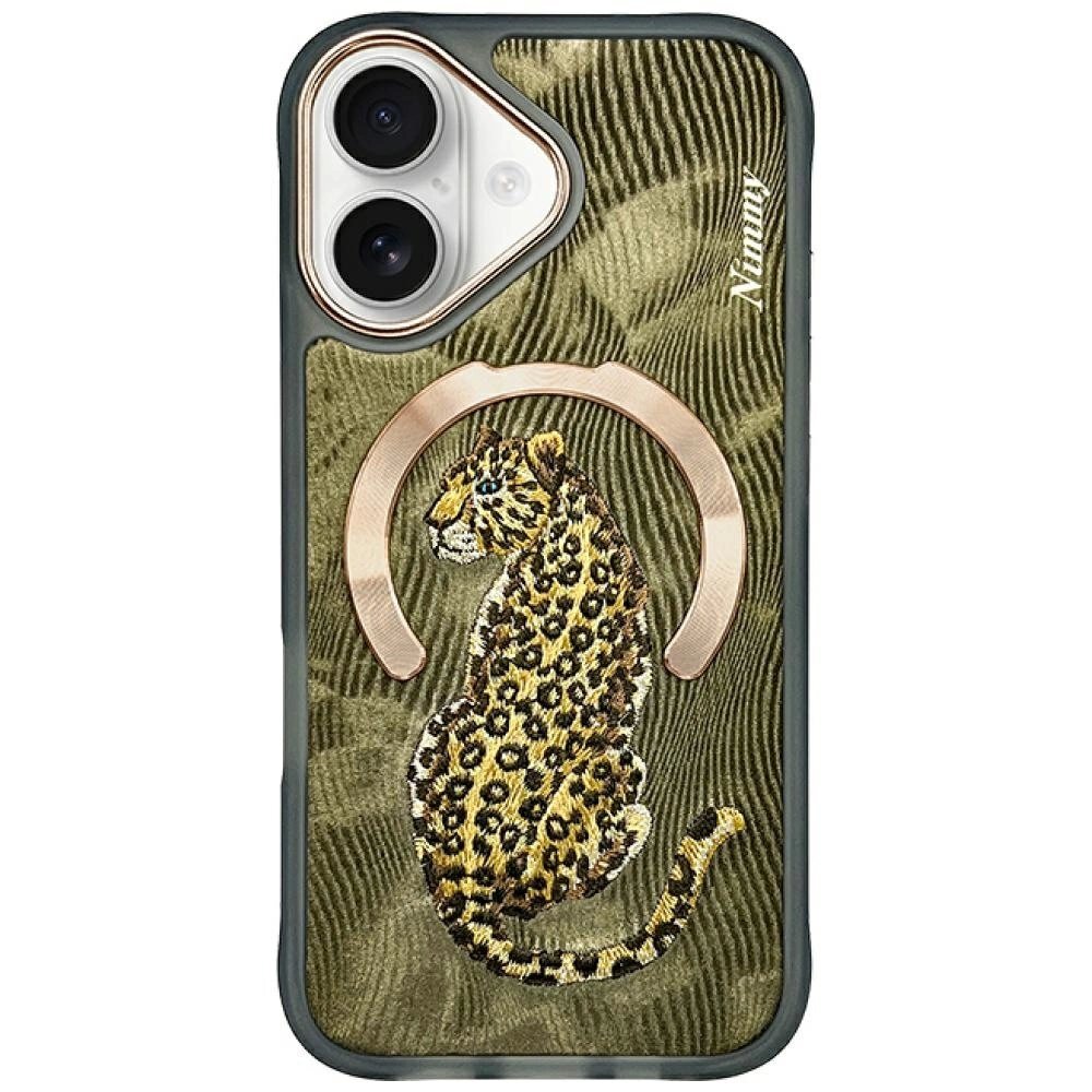 iPhone 16 Nimmy Magnetic Fantasy Animal dėklas su MagSafe – auksinis iPhone 16 Nimmy Magnetic Fantasy Animal dėklas su MagSafe – auksinis