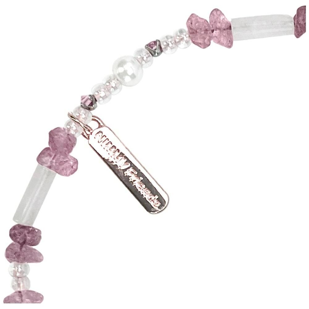 Magnetinis rankenos pakabukas Nimmy Handstrap Bag Charm – rožinis 5