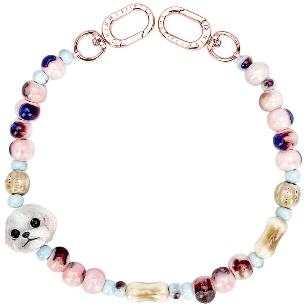 Pakabukas Nimmy New Big Eye Cute Pets 2.0 – rožinis Pakabukas Nimmy New Big Eye Cute Pets 2.0 – rožinis