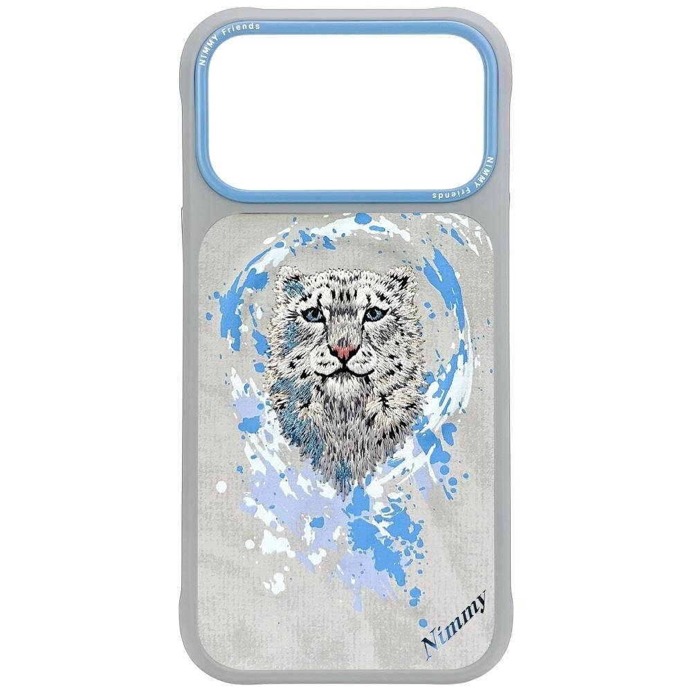 iPhone 17 Pro Max Nimmy Pantera MagSafe dėklas – šviesiai pilkas iPhone 17 Pro Max Nimmy Pantera MagSafe dėklas – šviesiai pilkas