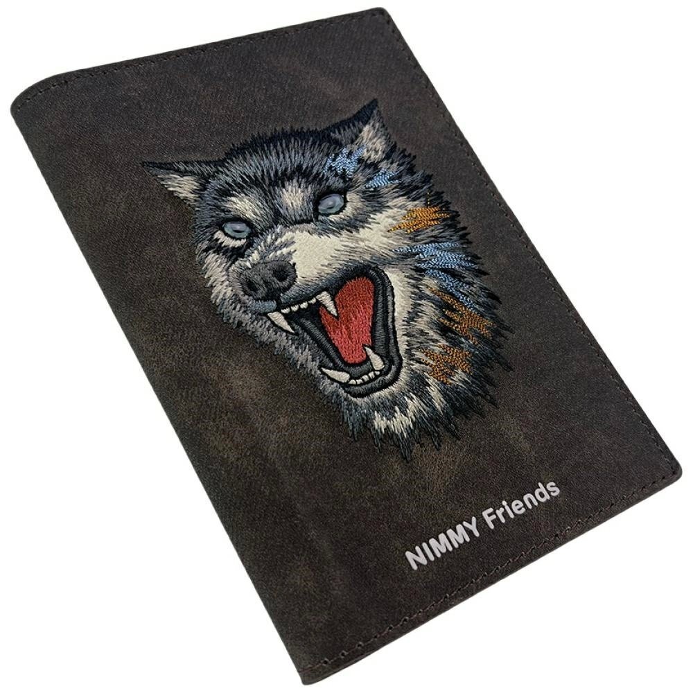 Nimmy Raptor Wolf paso / piniginės dėklas – rudas 4