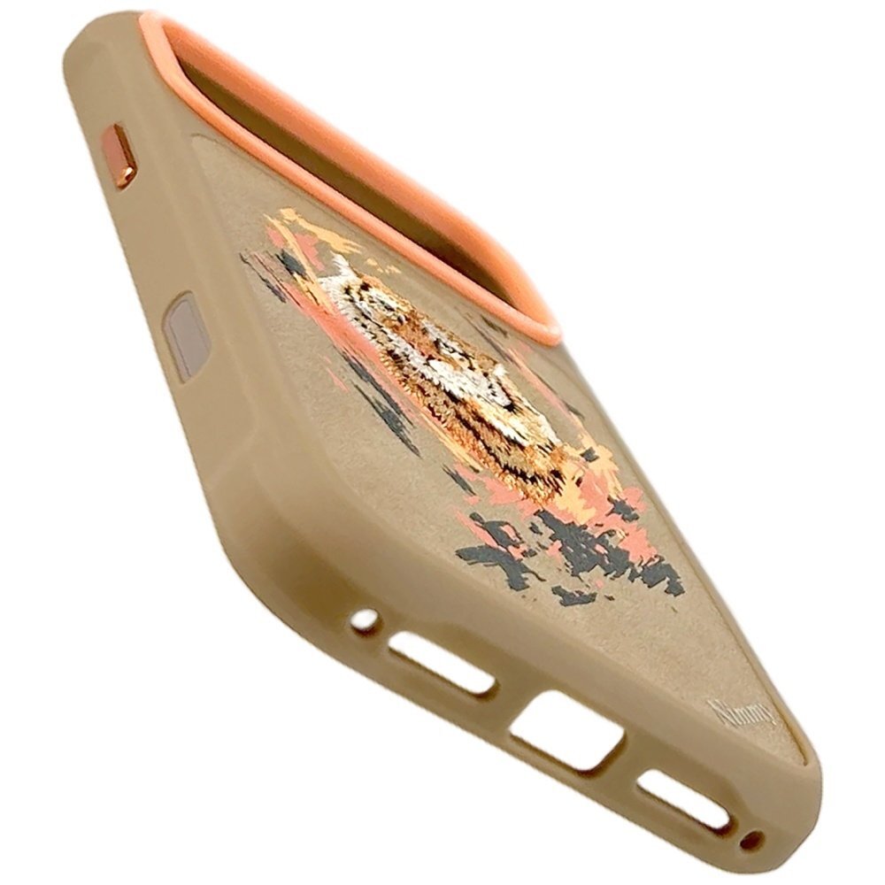 iPhone 17 Pro Max Nimmy Tiger MagSafe dėklas – šviesiai rudas 4 iPhone 17 Pro Max Nimmy Tiger MagSafe dėklas – šviesiai rudas 4