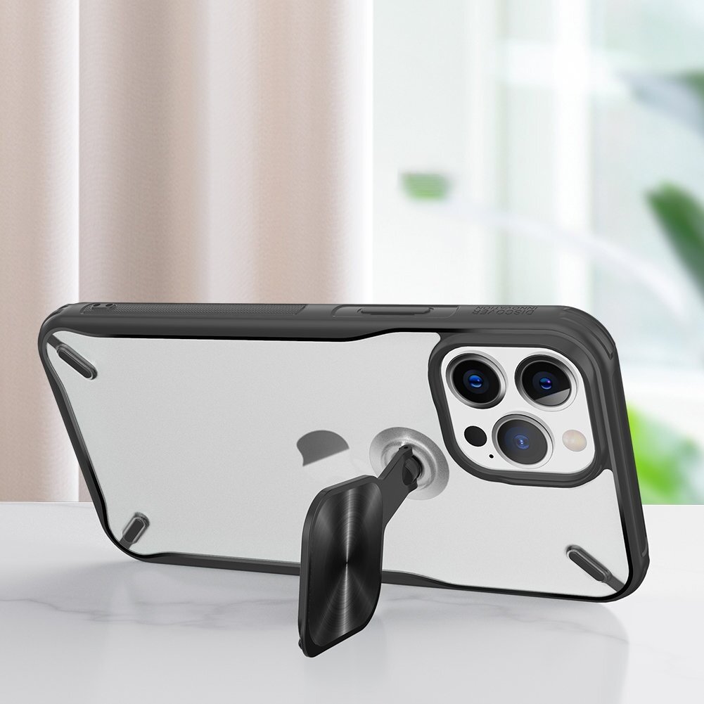 Dėklas Nillkin Cyclops iPhone 13 Pro Juodas 8 Dėklas Nillkin Cyclops iPhone 13 Pro Juodas 8