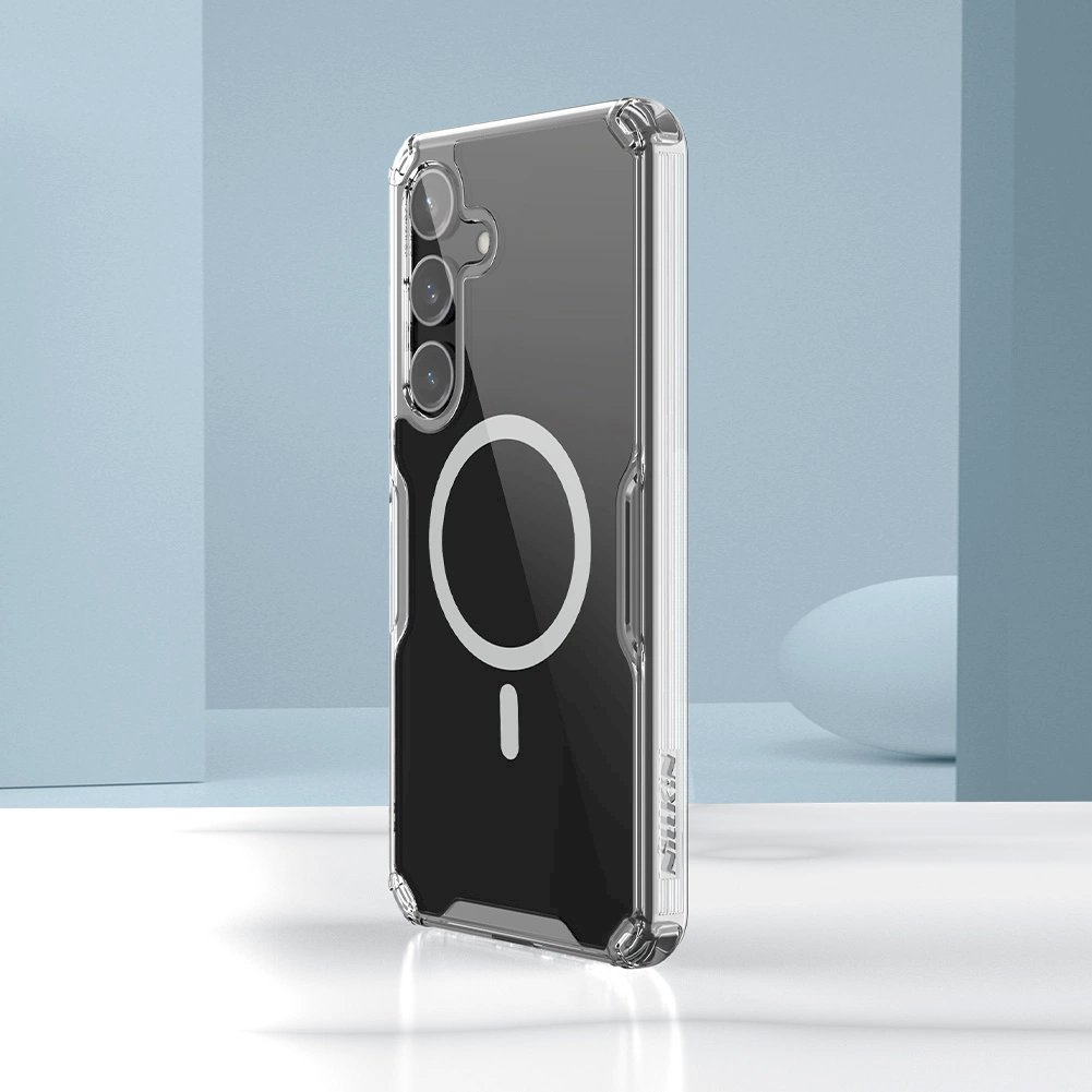 Dėklas Nillkin Nature Pro armored case with a magnetic ring for Samsung Galaxy S24+ - Baltas 20 Dėklas Nillkin Nature Pro armored case with a magnetic ring for Samsung Galaxy S24+ - Baltas 20