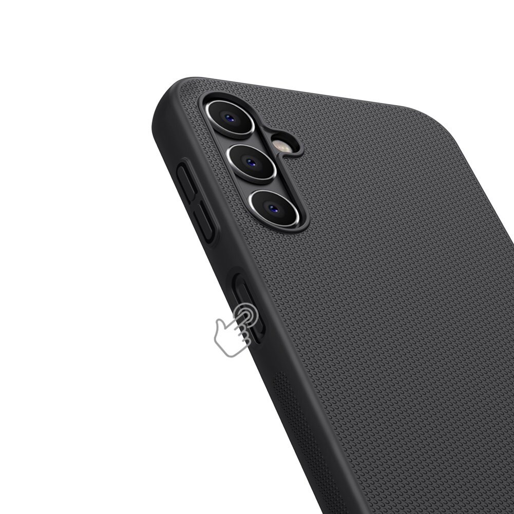 Dėklas Nillkin Super Frosted Shield Samsung Galaxy A14 5G / Galaxy A14 Juodas 18 Dėklas Nillkin Super Frosted Shield Samsung Galaxy A14 5G / Galaxy A14 Juodas 18
