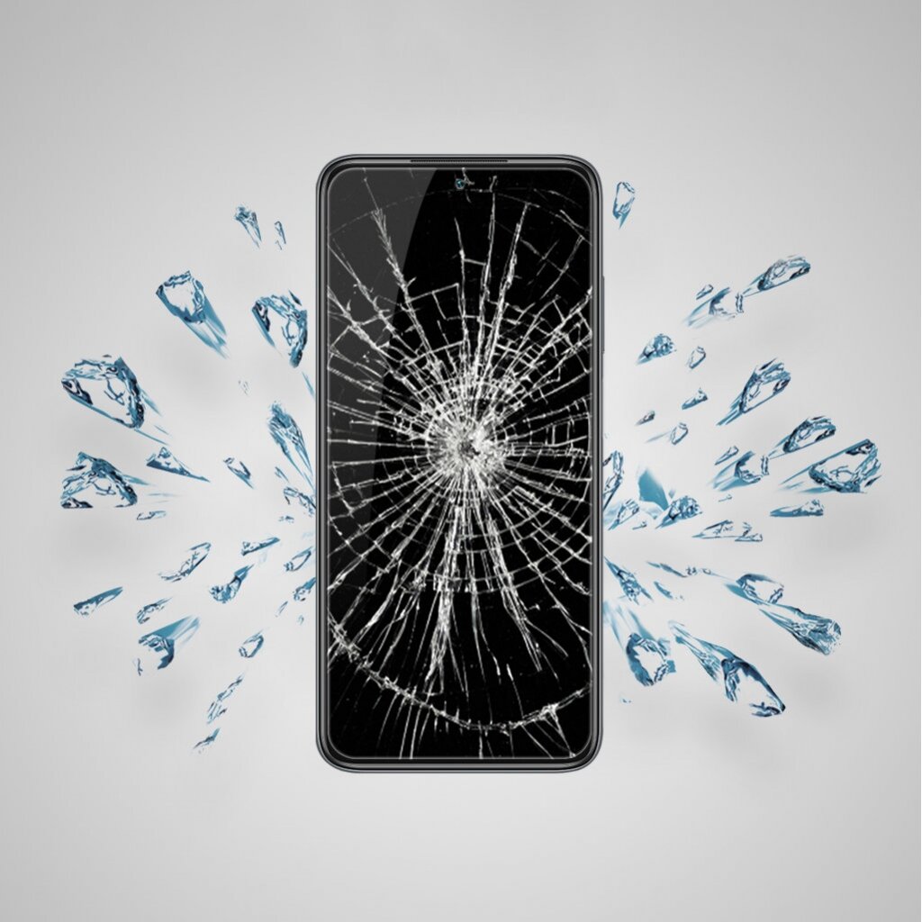 LCD apsauga Nillkin CP + PRO 9H Xiaomi Redmi 10 Juodais kraštais 10
