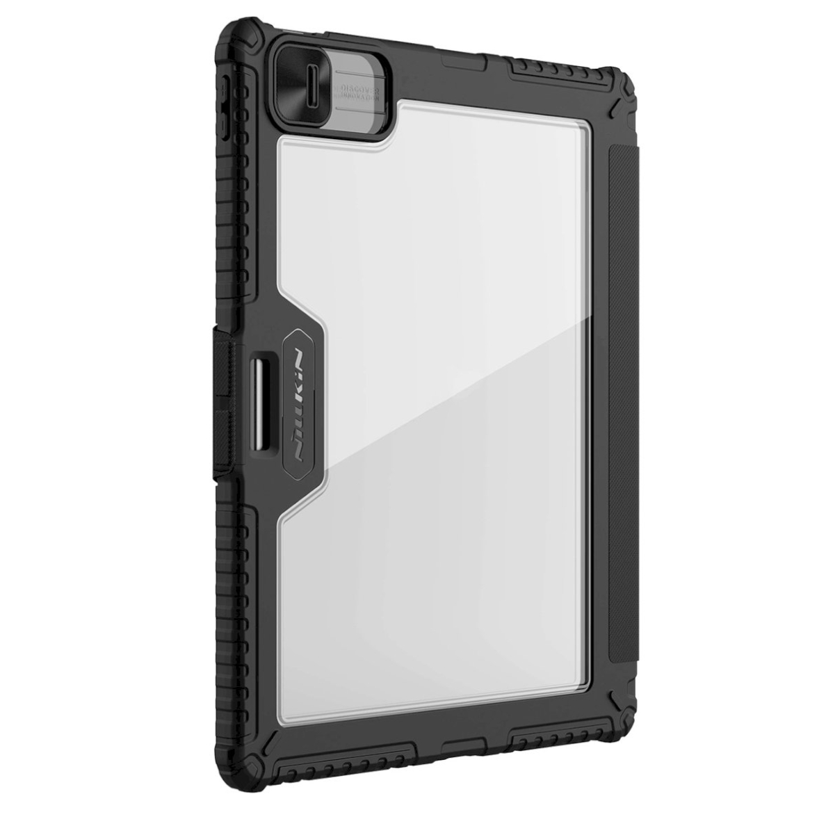 Nillkin Bumper Leather dėklas iPad Air 13" (2024) - Juodas 1 Nillkin Bumper Leather dėklas iPad Air 13" (2024) - Juodas 1