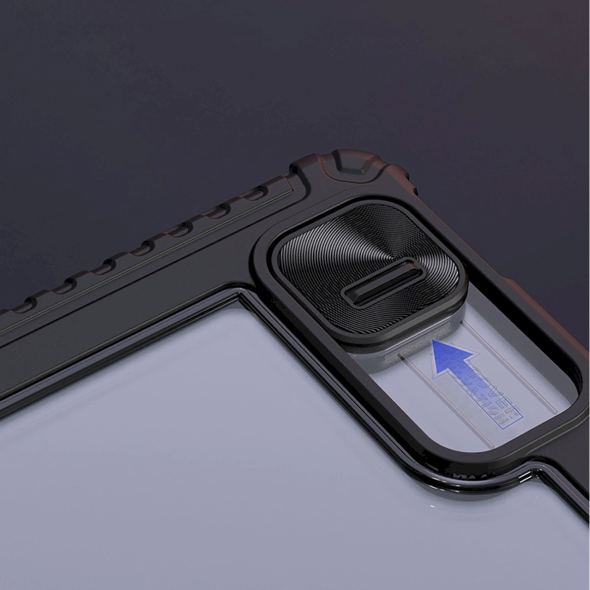 Nillkin Bumper Leather dėklas iPad Air 13" (2024) - Juodas 10 Nillkin Bumper Leather dėklas iPad Air 13" (2024) - Juodas 10