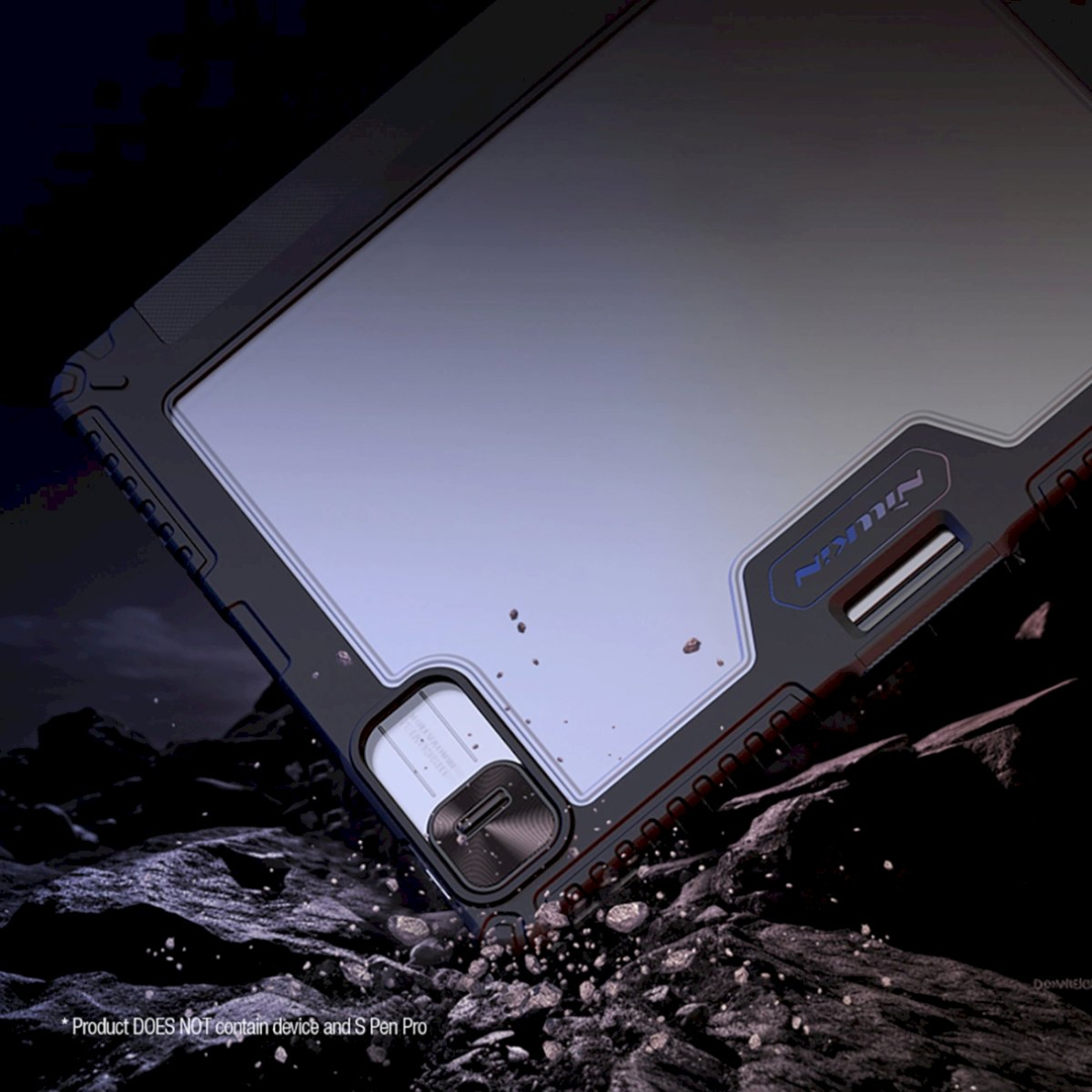 Nillkin Bumper Leather dėklas iPad Air 13" (2024) - Juodas 13 Nillkin Bumper Leather dėklas iPad Air 13" (2024) - Juodas 13