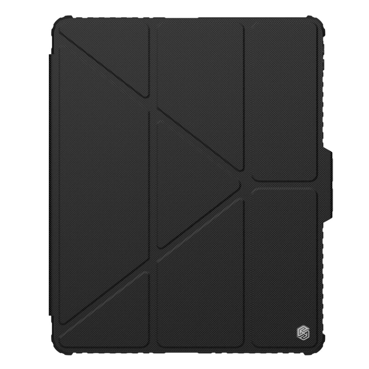 Nillkin Bumper Leather dėklas iPad Air 13" (2024) - Juodas Nillkin Bumper Leather dėklas iPad Air 13" (2024) - Juodas