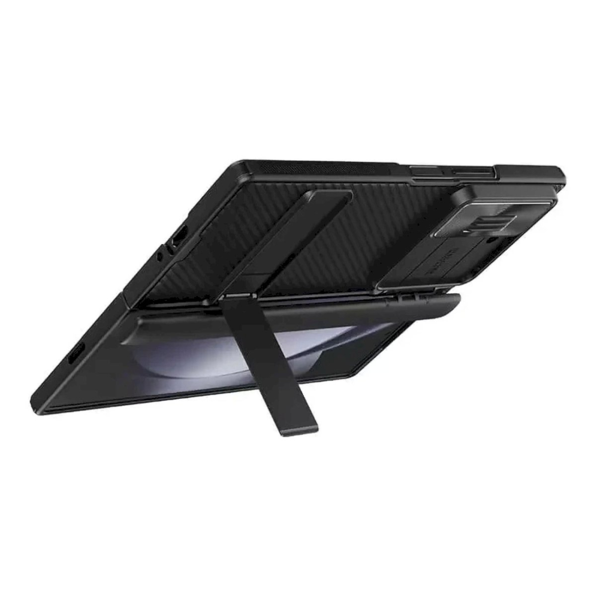 Nillkin CamShield Fold Dėklas Samsung Galaxy Z Fold 6 5G - Juodas 2 Nillkin CamShield Fold Dėklas Samsung Galaxy Z Fold 6 5G - Juodas 2