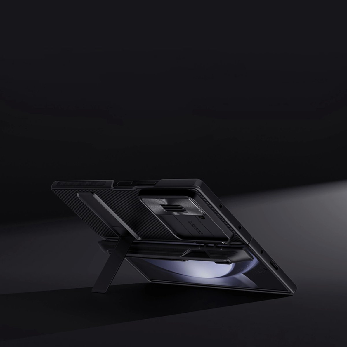 Nillkin CamShield Fold Dėklas Samsung Galaxy Z Fold 6 5G with Stylus Holder - Juodas 12 Nillkin CamShield Fold Dėklas Samsung Galaxy Z Fold 6 5G with Stylus Holder - Juodas 12