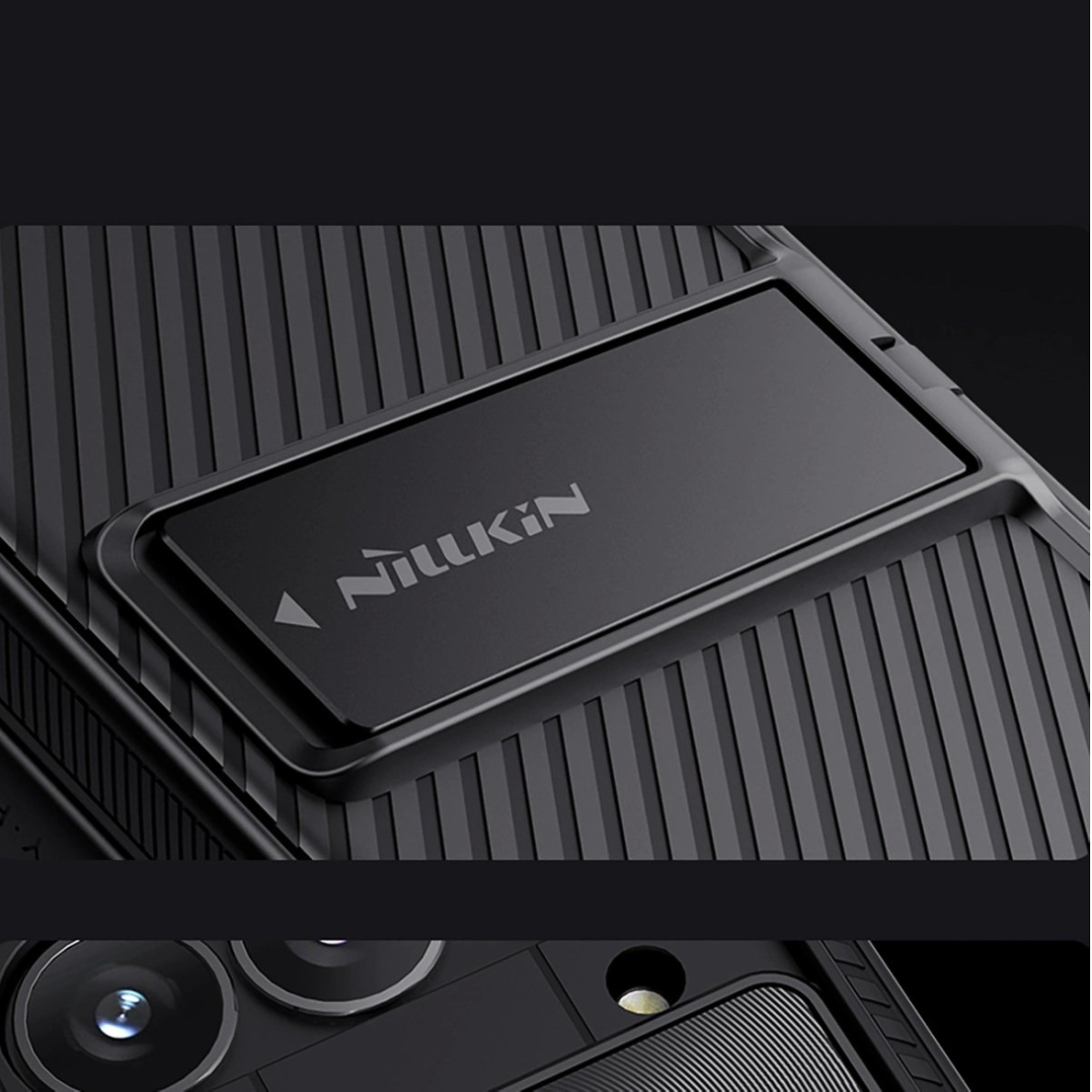Nillkin CamShield Fold Dėklas Samsung Galaxy Z Fold 6 5G with Stylus Holder - Juodas 14 Nillkin CamShield Fold Dėklas Samsung Galaxy Z Fold 6 5G with Stylus Holder - Juodas 14