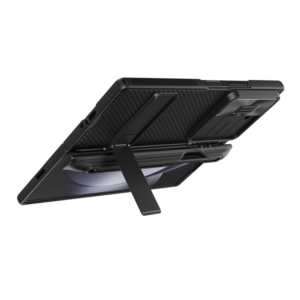 Nillkin CamShield Fold Dėklas Samsung Galaxy Z Fold 6 5G with Stylus Holder - Juodas 2 Nillkin CamShield Fold Dėklas Samsung Galaxy Z Fold 6 5G with Stylus Holder - Juodas 2