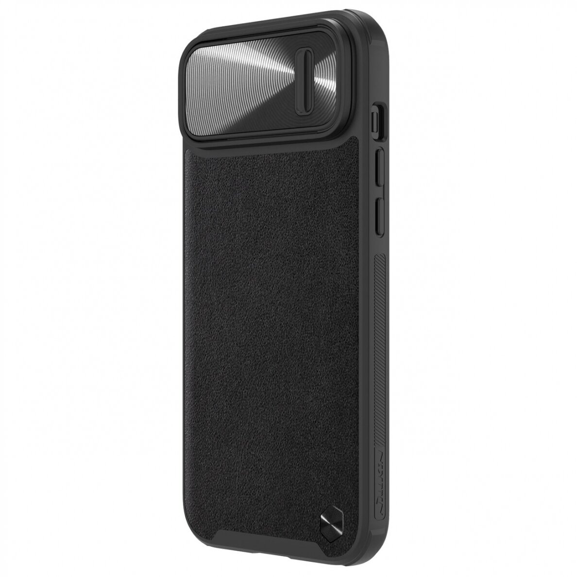 Dėklas Nillkin CamShield Leather S Case iPhone 14 Juodas 2 Dėklas Nillkin CamShield Leather S Case iPhone 14 Juodas 2
