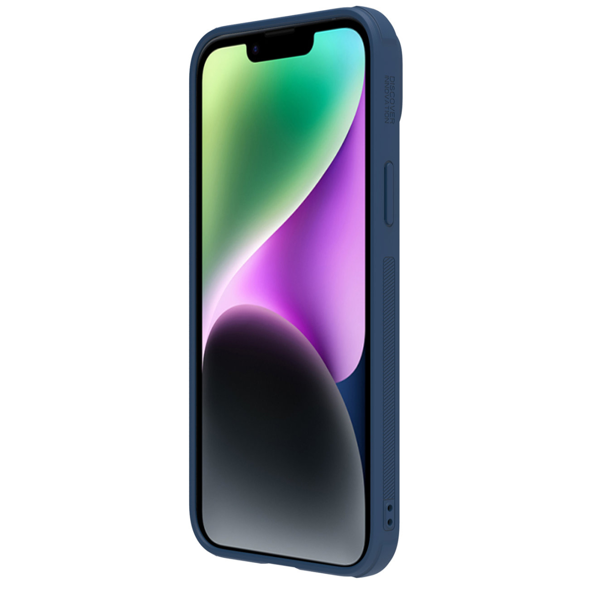 Dėklas Nillkin CamShield Leather S iPhone 14 Plus Mėlynas 5 Dėklas Nillkin CamShield Leather S iPhone 14 Plus Mėlynas 5