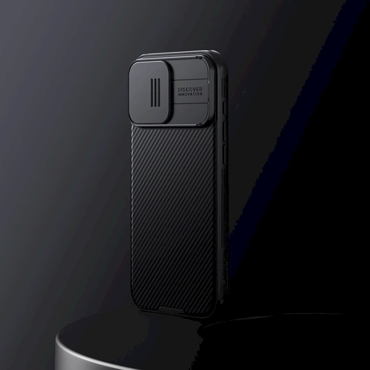Nillkin CamShield Pro Dėklas iPhone 16 Pro Max with camera cover - Juodas 6 Nillkin CamShield Pro Dėklas iPhone 16 Pro Max with camera cover - Juodas 6