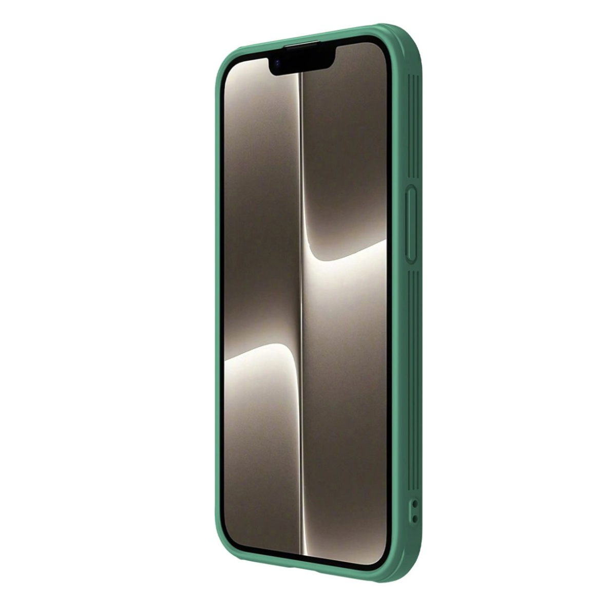 Nillkin CamShield Pro dėklas iPhone 16E - žalias 3 Nillkin CamShield Pro dėklas iPhone 16E - žalias 3