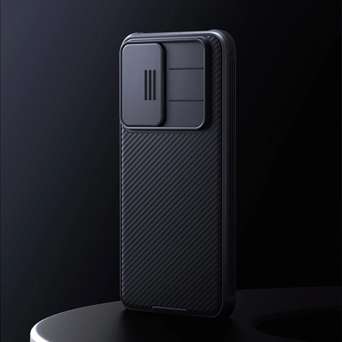 Nillkin CamShield Pro dėklas Samsung Galaxy A26 5G - juodas 5 Nillkin CamShield Pro dėklas Samsung Galaxy A26 5G - juodas 5