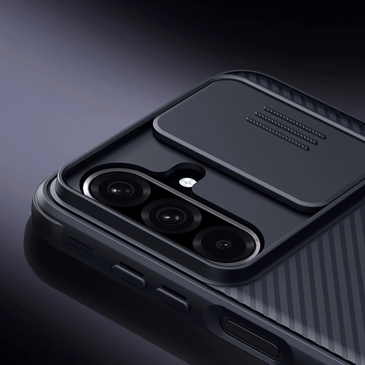 Nillkin CamShield Pro dėklas Samsung Galaxy A26 5G - juodas 7