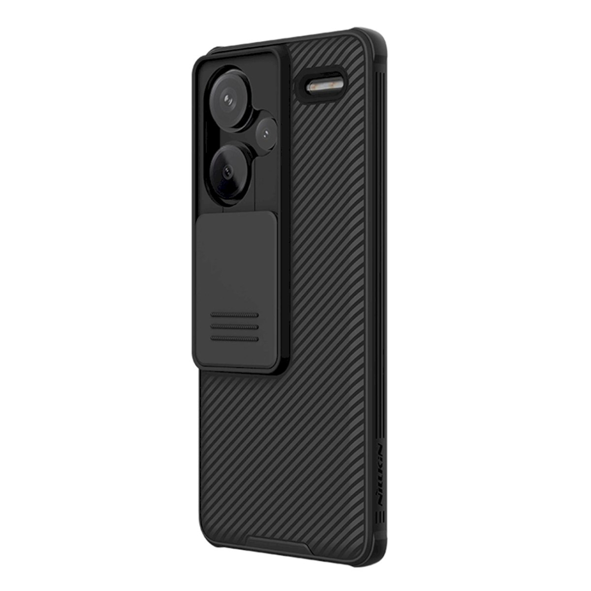 Nillkin CamShield Pro Dėklas Xiaomi Redmi Note 13 Pro+ 5G - Juodas 1