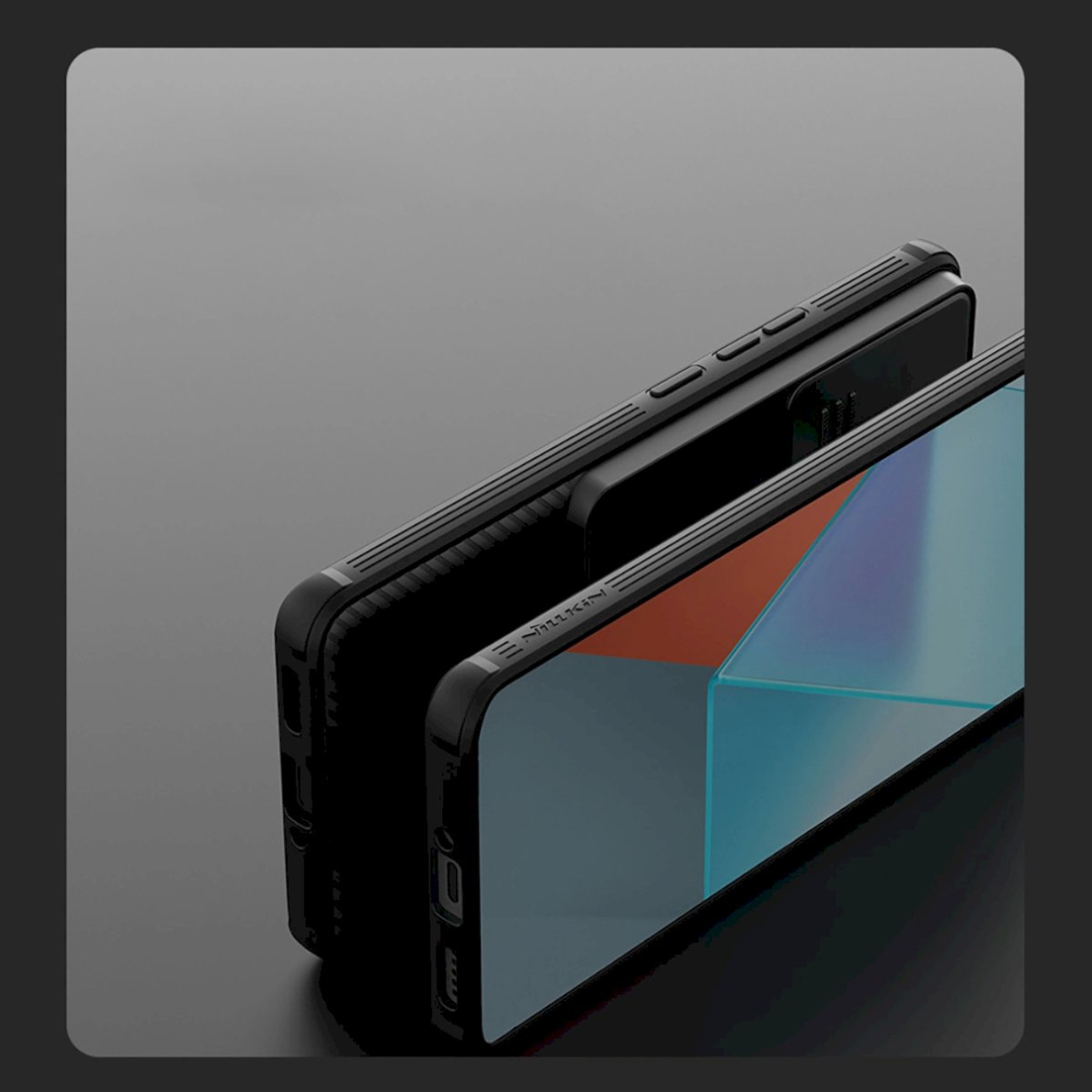 Nillkin CamShield Pro Dėklas Xiaomi Redmi Note 13 Pro+ 5G - Juodas 9
