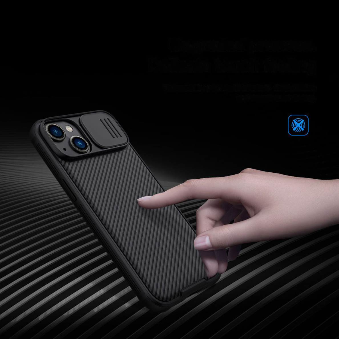 Dėklas Nillkin CamShield Pro Case (PC and TPU) iPhone 14 Plus Juodas 9 Dėklas Nillkin CamShield Pro Case (PC and TPU) iPhone 14 Plus Juodas 9