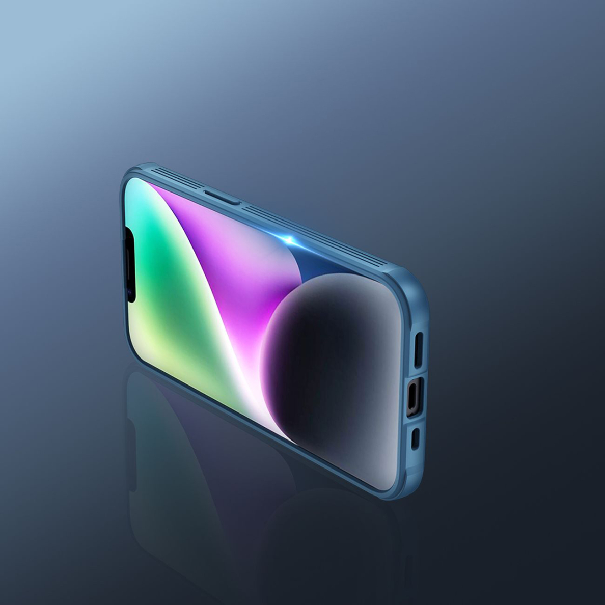 Dėklas Nillkin CamShield Pro Case (PC and TPU) iPhone 14 Plus Žalias 10 Dėklas Nillkin CamShield Pro Case (PC and TPU) iPhone 14 Plus Žalias 10