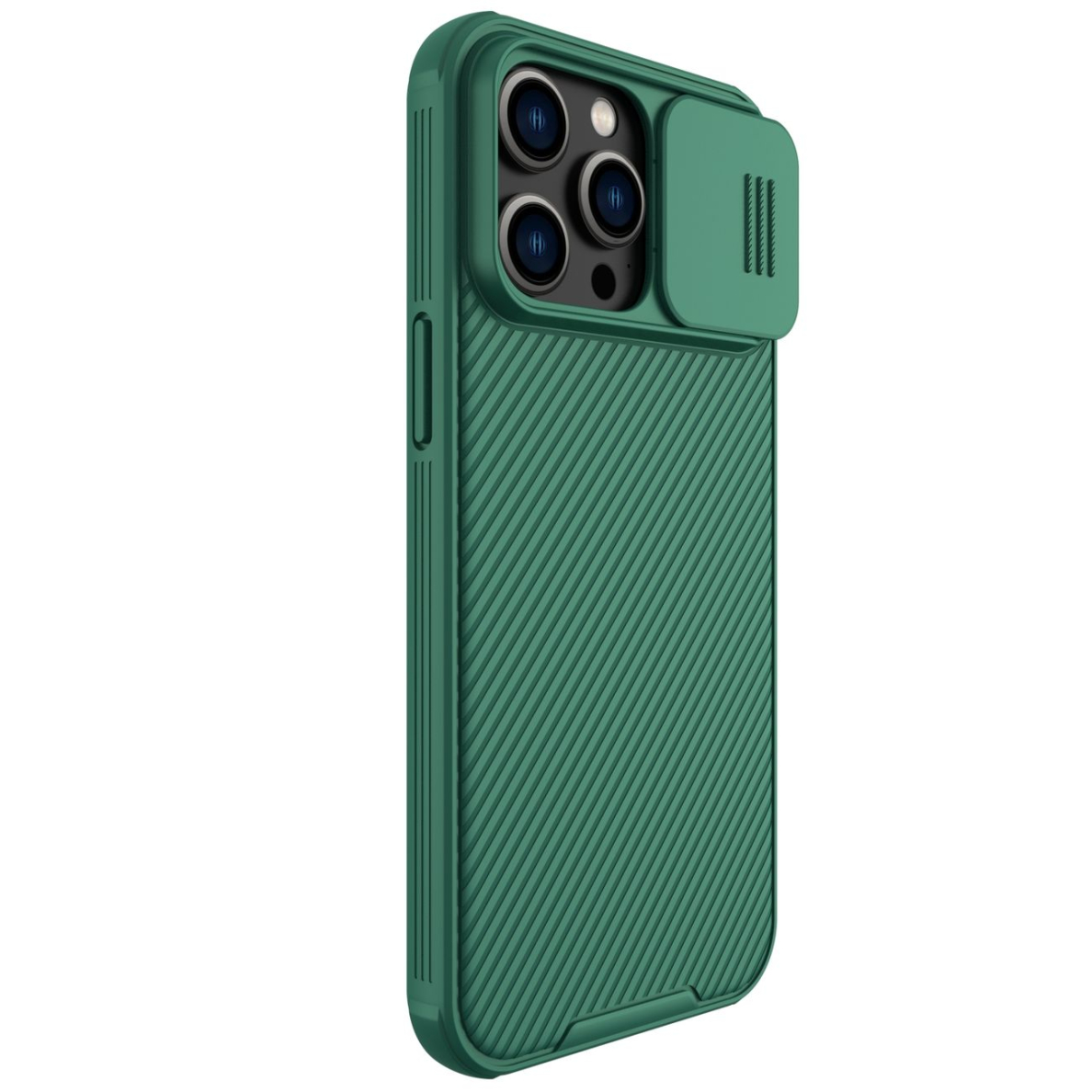 Dėklas Nillkin CamShield Pro Case (PC and TPU) iPhone 14 Pro Max Žalias 3 Dėklas Nillkin CamShield Pro Case (PC and TPU) iPhone 14 Pro Max Žalias 3