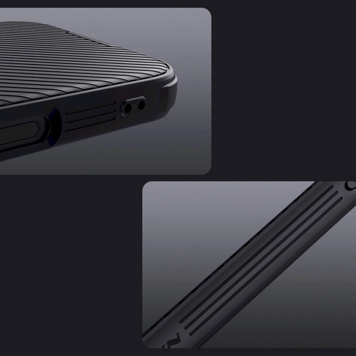 Nillkin CamShield Pro Magnetic Dėklas iPhone 16 - Juodas 15 Nillkin CamShield Pro Magnetic Dėklas iPhone 16 - Juodas 15