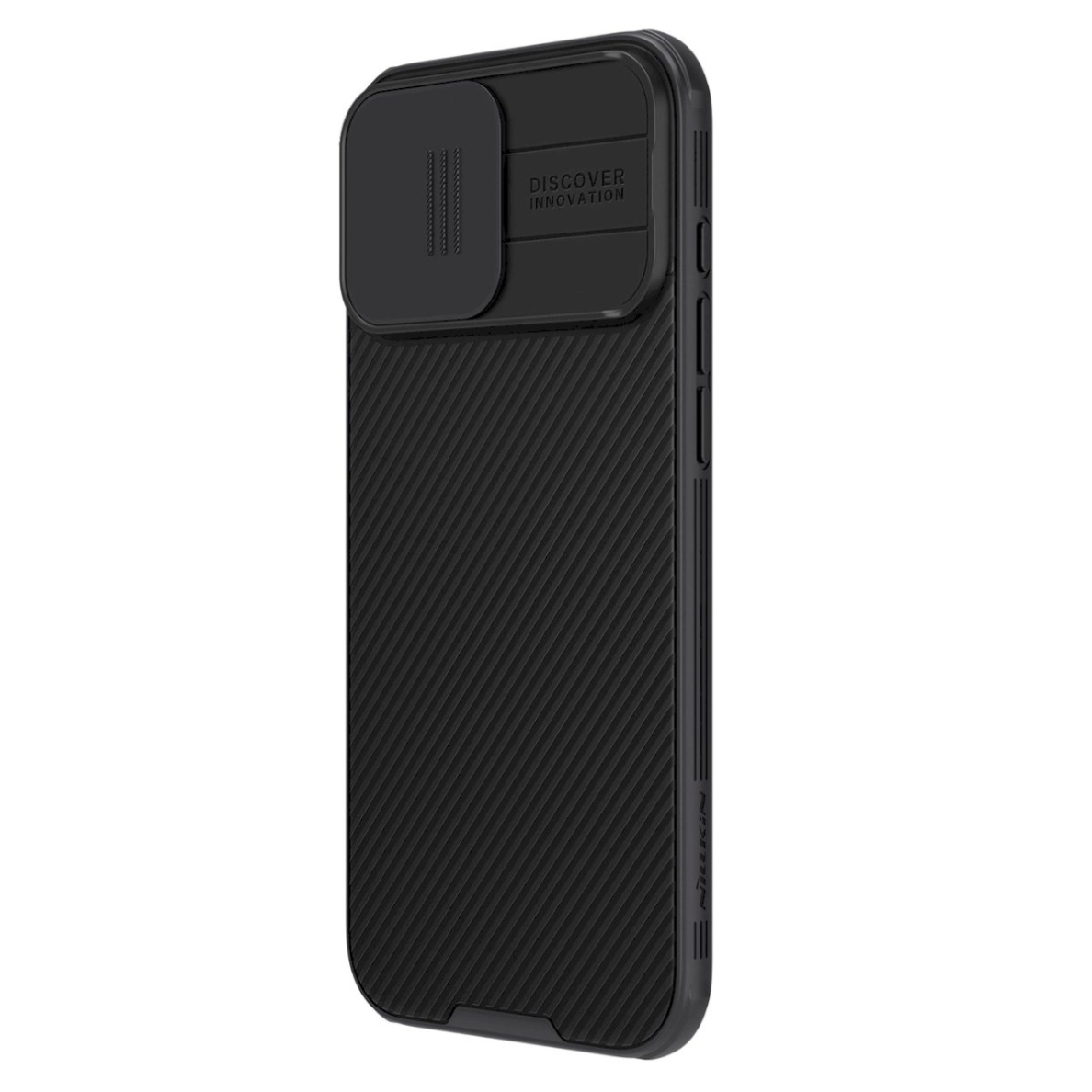 Nillkin CamShield Pro Magnetic Dėklas iPhone 16 Pro - Juodas 1 Nillkin CamShield Pro Magnetic Dėklas iPhone 16 Pro - Juodas 1