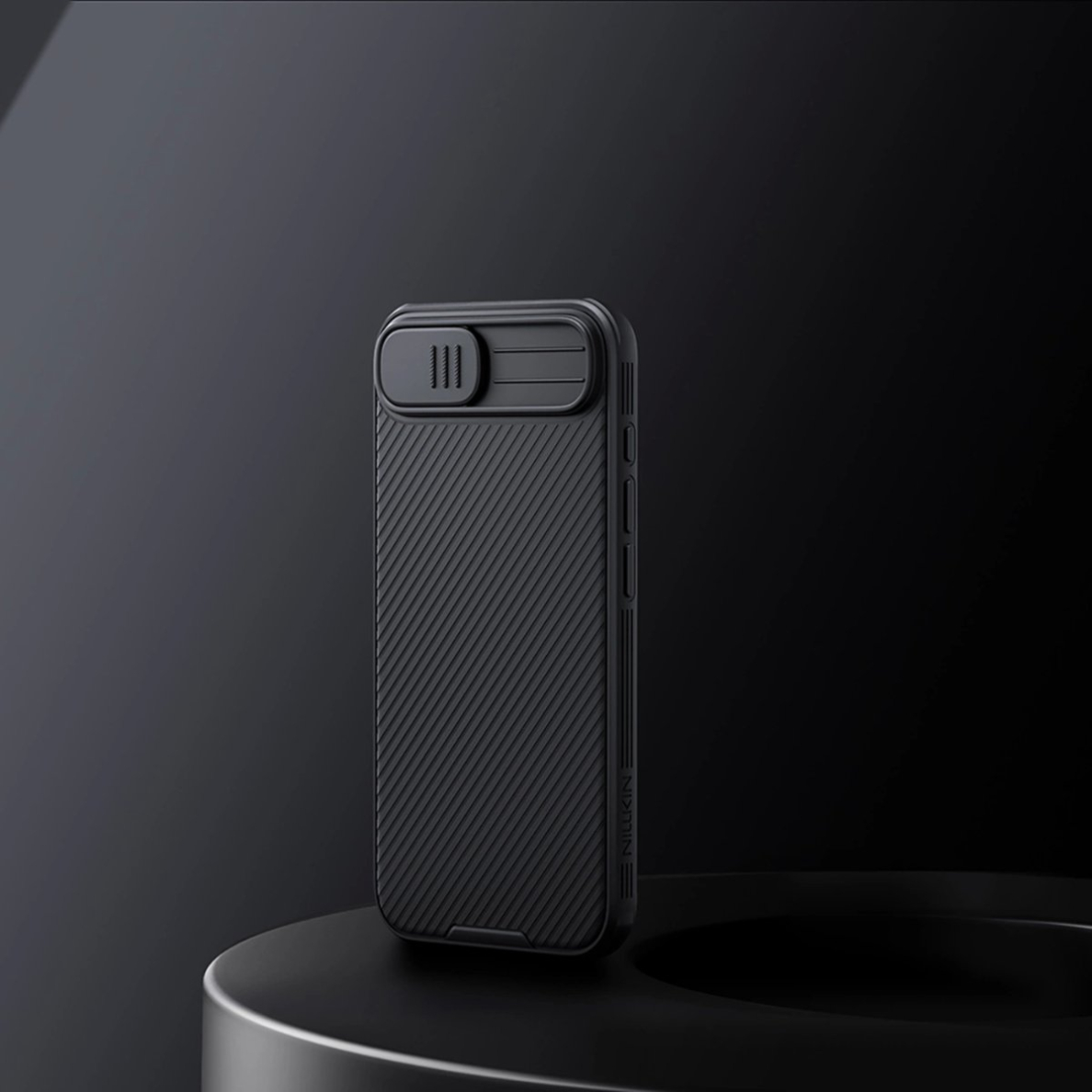 Nillkin CamShield Pro magnetinis dėklas iPhone 16E - juodas 6