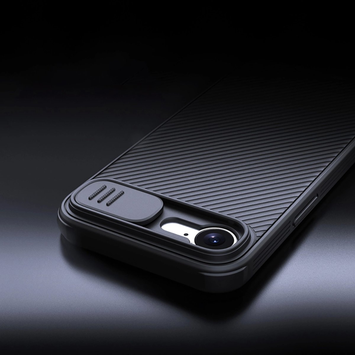 Nillkin CamShield Pro magnetinis dėklas iPhone 16E - juodas 7