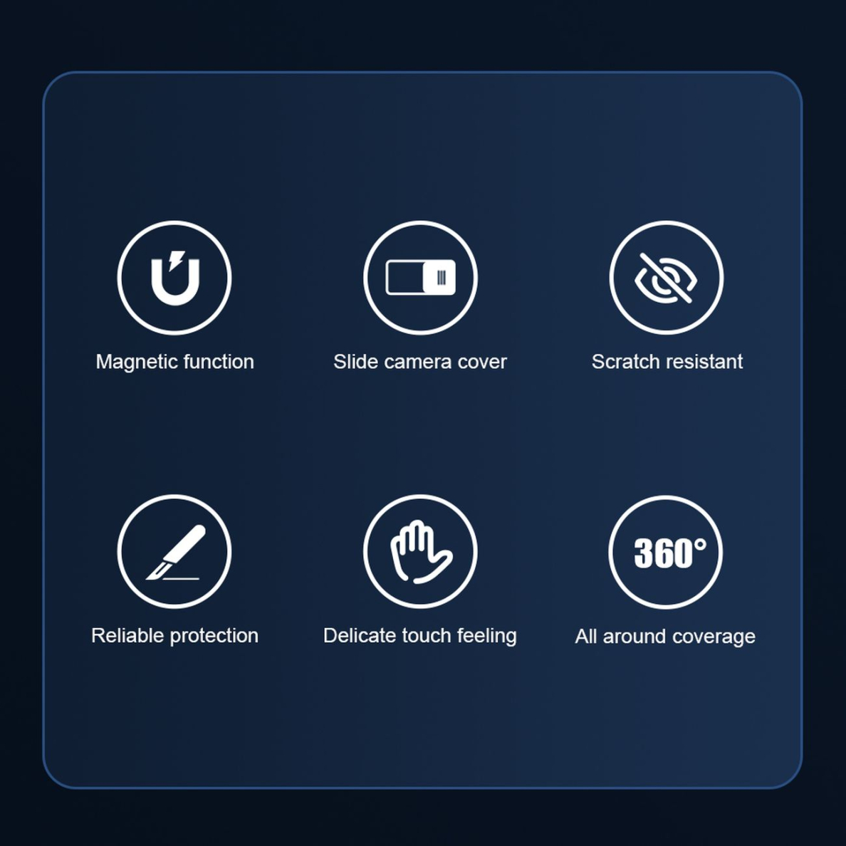 Dėklas Nillkin CamShield Pro Magnetic Case iPhone 14 Pro Max Mėlynas 5 Dėklas Nillkin CamShield Pro Magnetic Case iPhone 14 Pro Max Mėlynas 5