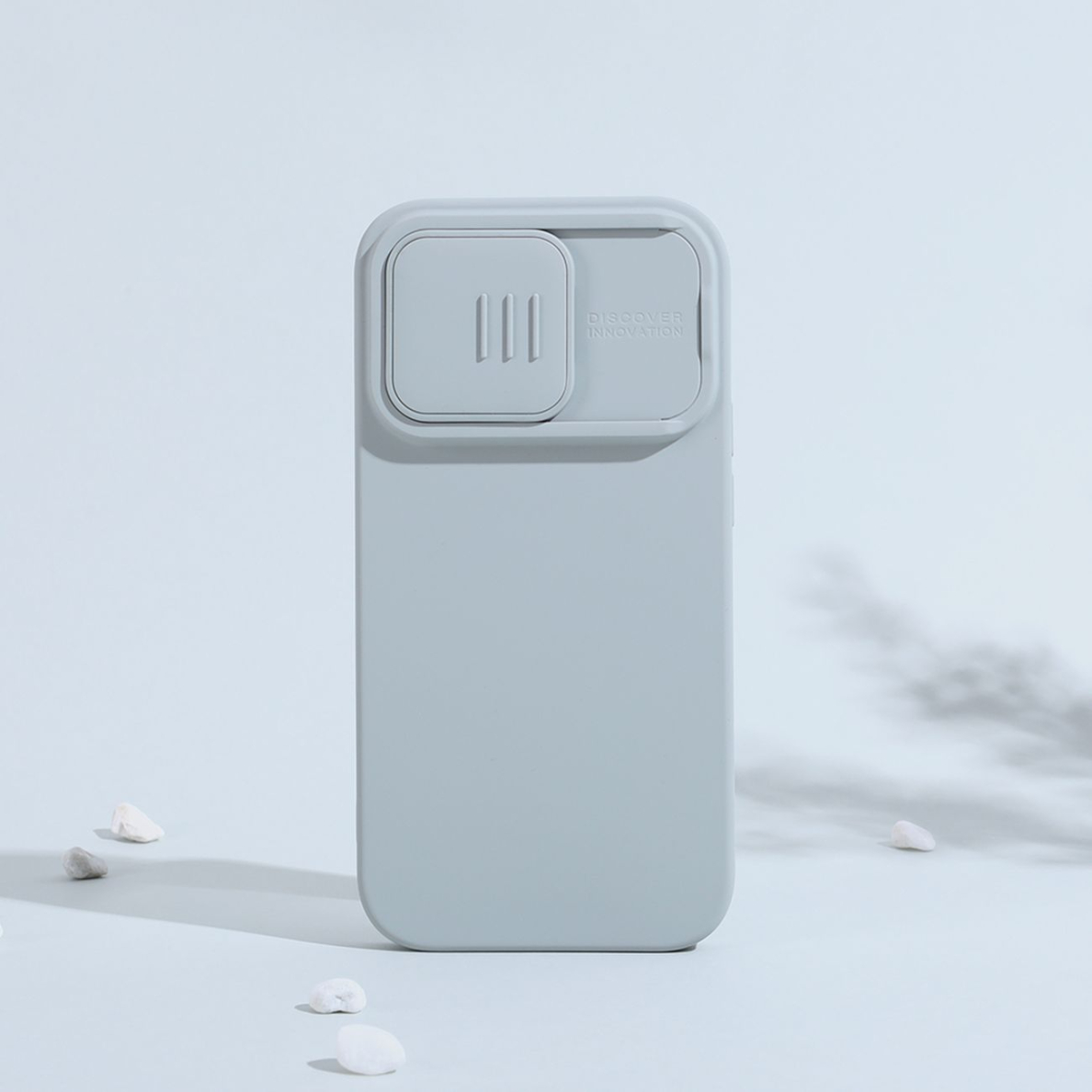 Dėklas Nillkin CamShield Silky Silicone Case for iPhone 14 Pro Max Mėlynas 17 Dėklas Nillkin CamShield Silky Silicone Case for iPhone 14 Pro Max Mėlynas 17