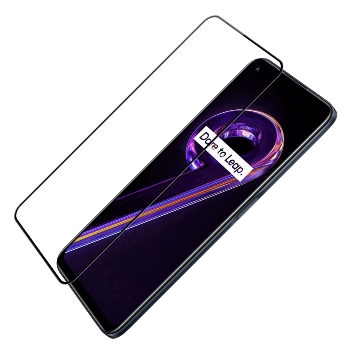 Ekrano apsauga Nillkin CP + PRO ultra-thin full screen 9H Realme 9 Pro Juoda 3 Ekrano apsauga Nillkin CP + PRO ultra-thin full screen 9H Realme 9 Pro Juoda 3