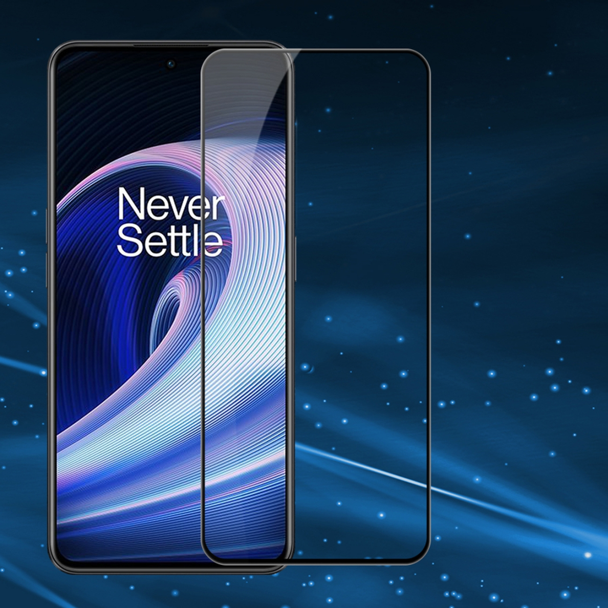 Ekrano apsauga Nillkin CP + PRO ultra-thin tempered glass OnePlus Ace Juoda 6 Ekrano apsauga Nillkin CP + PRO ultra-thin tempered glass OnePlus Ace Juoda 6