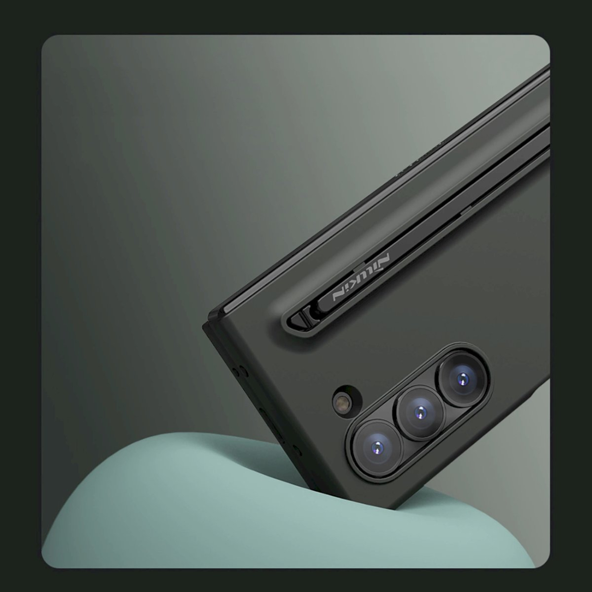 Nillkin Flex Pure Fold Dėklas Samsung Galaxy Z Fold 6 5G - Juodas 10 Nillkin Flex Pure Fold Dėklas Samsung Galaxy Z Fold 6 5G - Juodas 10