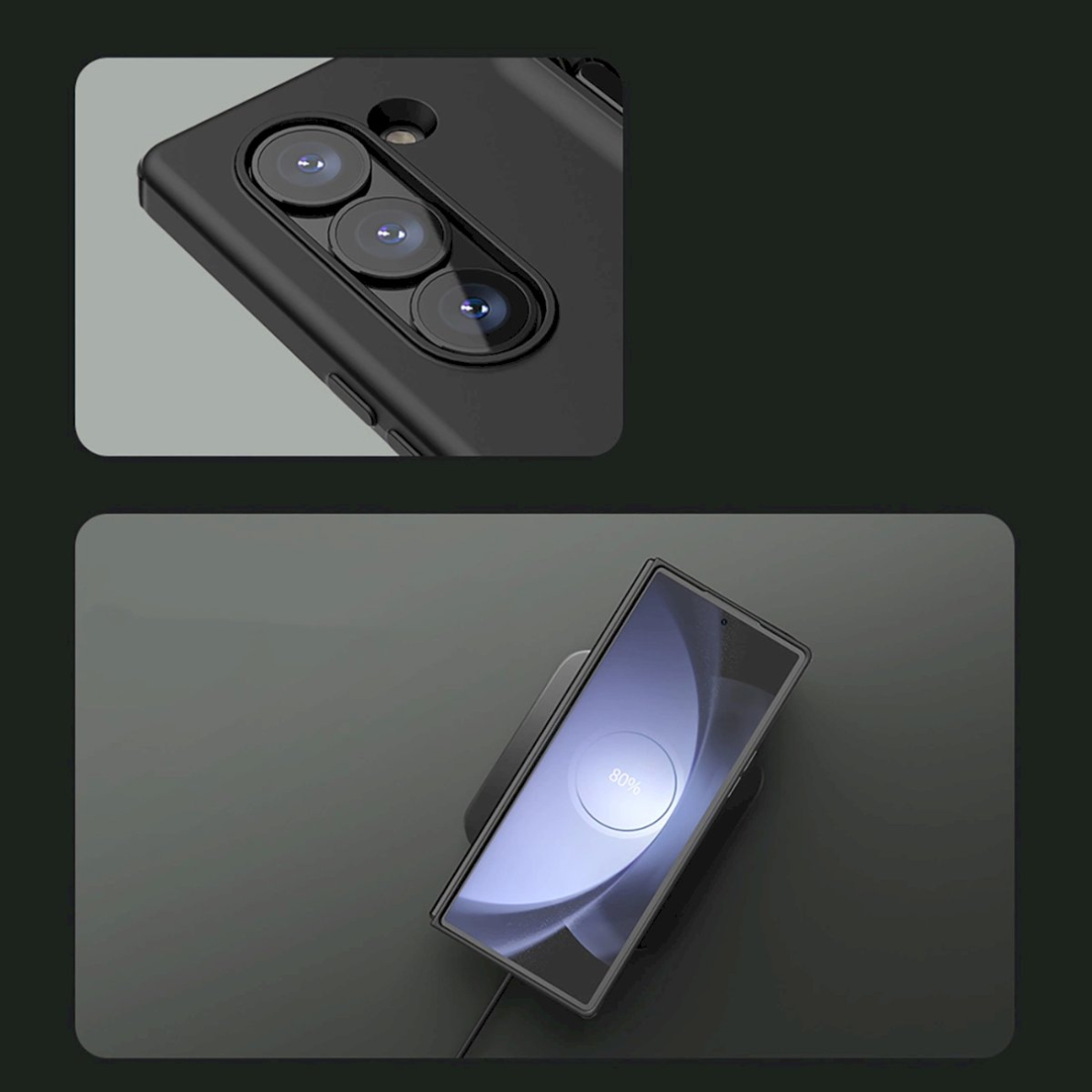 Nillkin Flex Pure Fold Dėklas Samsung Galaxy Z Fold 6 5G - Juodas 12 Nillkin Flex Pure Fold Dėklas Samsung Galaxy Z Fold 6 5G - Juodas 12