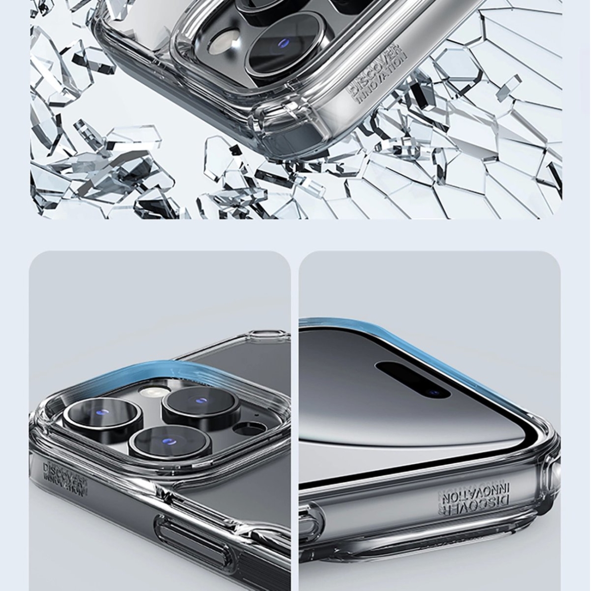 Nillkin Nature Pro Dėklas skirtas iPhone 16 Pro - transparent and white 10 Nillkin Nature Pro Dėklas skirtas iPhone 16 Pro - transparent and white 10