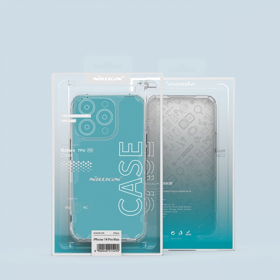 Dėklas Nillkin Nature Pro case iPhone 14 Pro Max Mėlynas 4