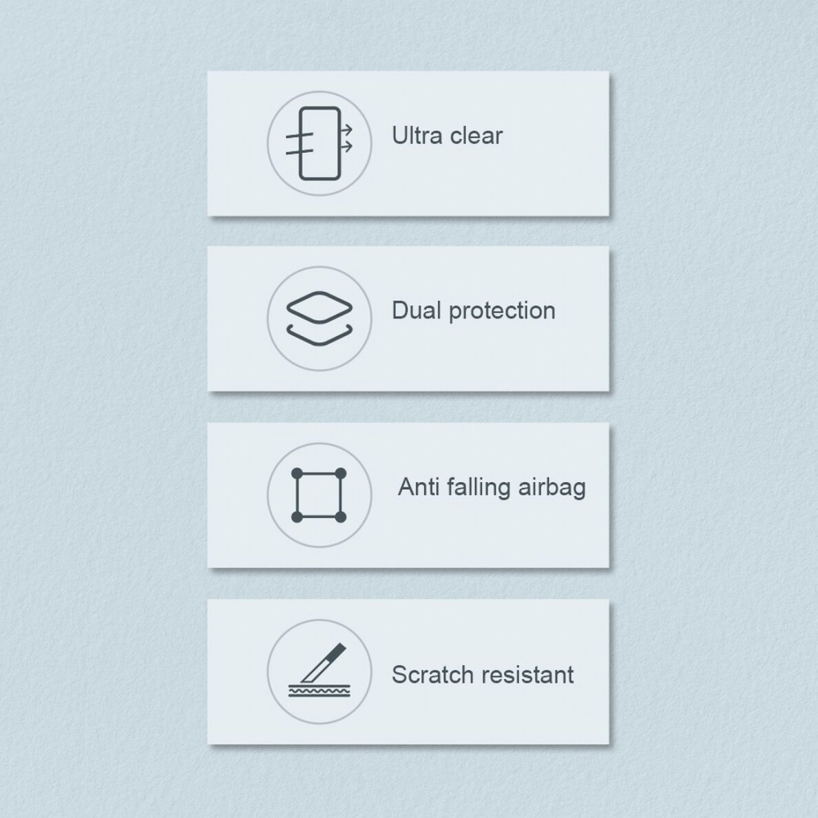 Dėklas Nillkin Nature Pro case iPhone 14 Pro Max Mėlynas 9 Dėklas Nillkin Nature Pro case iPhone 14 Pro Max Mėlynas 9