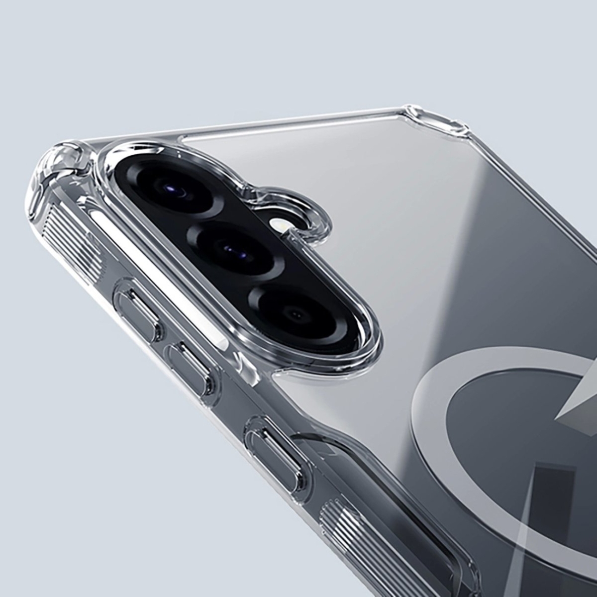 Nillkin Nature Pro magnetinis dėklas Samsung Galaxy A56 5G - permatomas 6