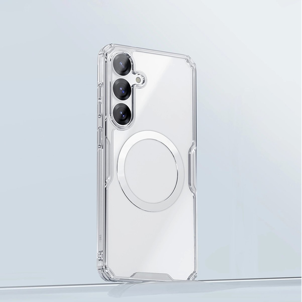 Dėklas Nillkin Nature TPU Pro MagSafe Samsung S25 - baltas 5 Dėklas Nillkin Nature TPU Pro MagSafe Samsung S25 - baltas 5