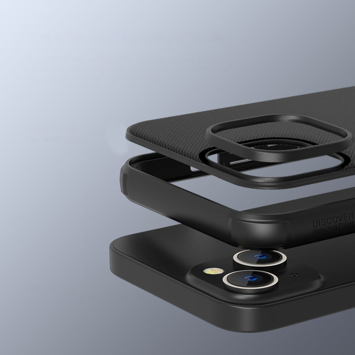 Dėklas Nillkin Super Frosted Shield Pro iPhone 14 Plus Juodas 5 Dėklas Nillkin Super Frosted Shield Pro iPhone 14 Plus Juodas 5