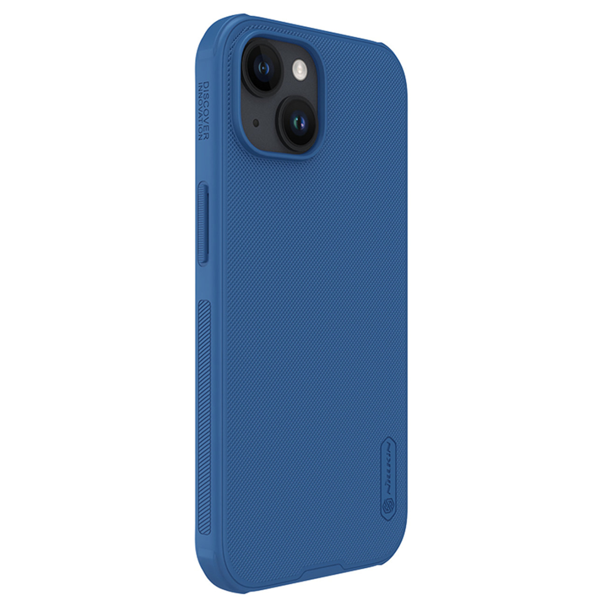 Nillkin Super Frosted Shield Pro iPhone 15 Plus Case - Mėlynas 4 Nillkin Super Frosted Shield Pro iPhone 15 Plus Case - Mėlynas 4